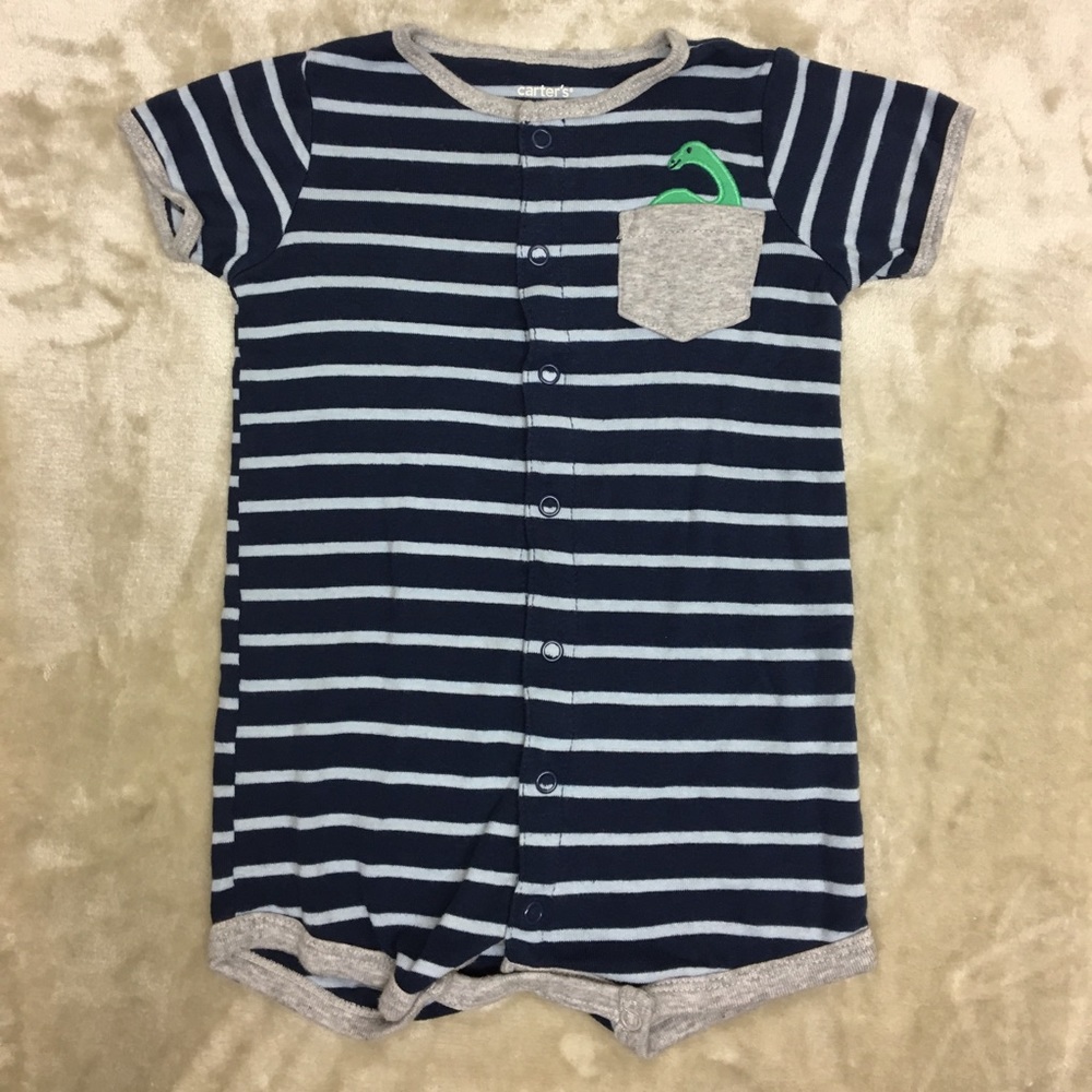 4 Carter’s Baby Rompers - Picture 4 of 8
